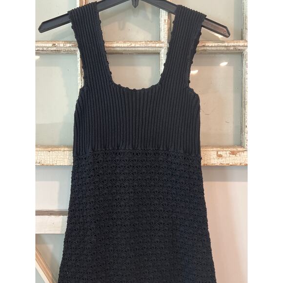 J.Crew size XS black sweater dress - Picture 2 of 3